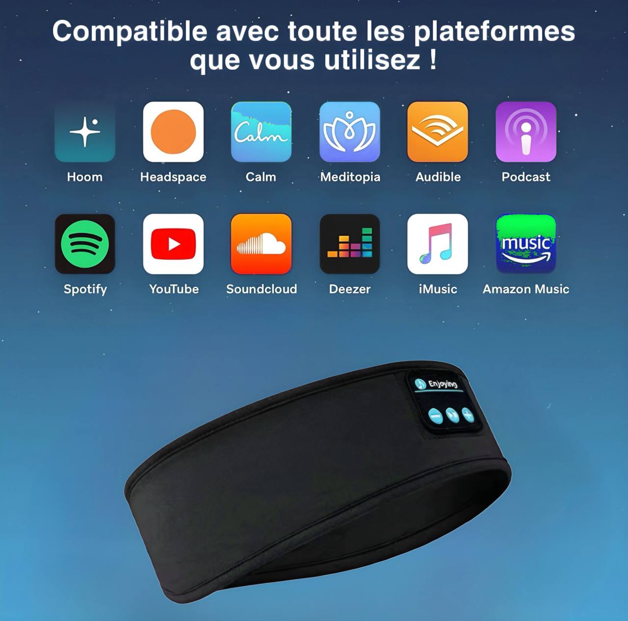 Bandeau de Sommeil Bluetooth